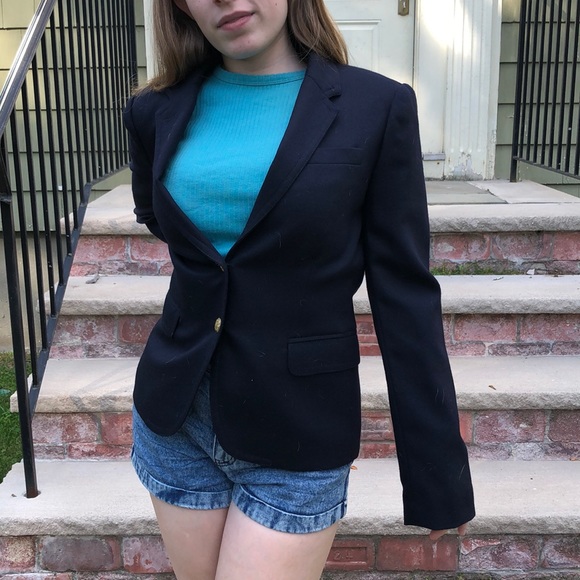 J. Crew 6 navy blazer - Picture 2 of 6